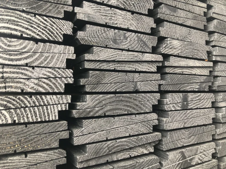 Zwart zweeds rabat 12/26×195 mm potdeksel